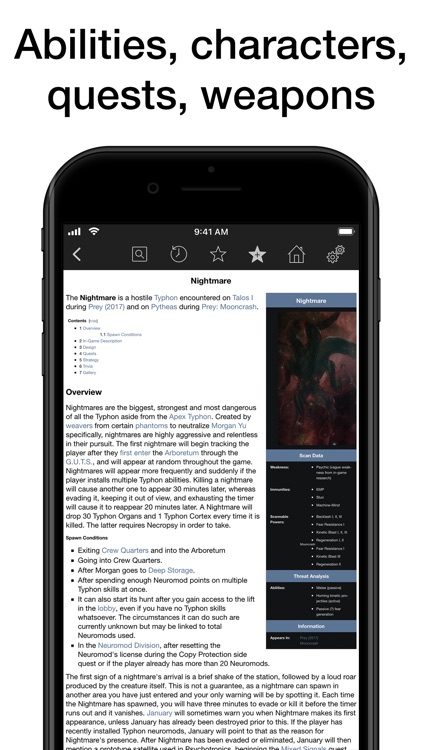 Pocket Wiki for Prey screenshot-3