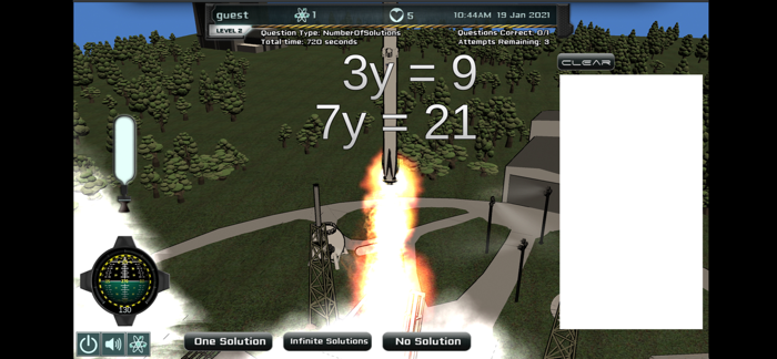 Intergalactic Num Of Solutions