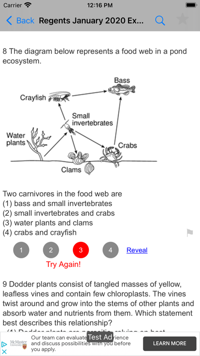 Regents Living Environment screenshot 4