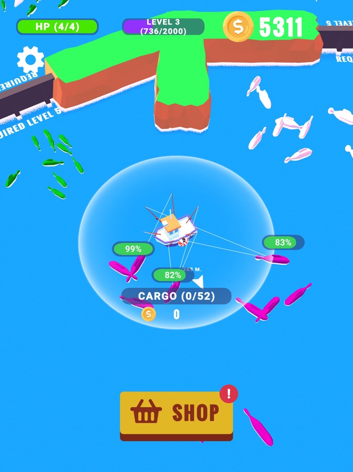 Fish idle hooked tycoon