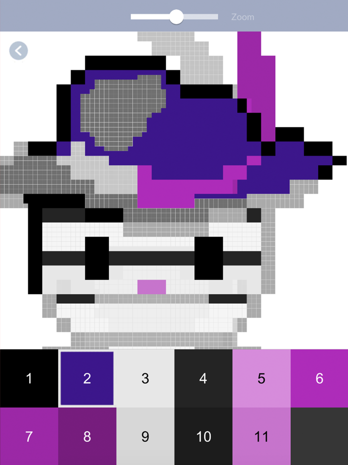Pixel Zizzy Coloring  Quiz