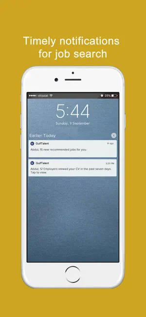 Captura 7 GulfTalent - Job Search App iphone