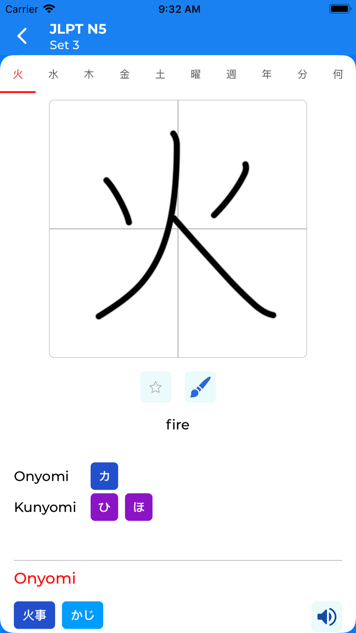 Learn Kanji JLPT N5 N4 N3 N2