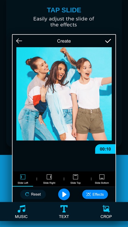 Tap to Slide Photo Video Maker