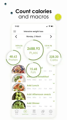 Game screenshot Diet: Weight loss Healthy food hack