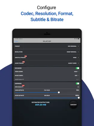 Imágen 2 Video Converter and Compressor iphone