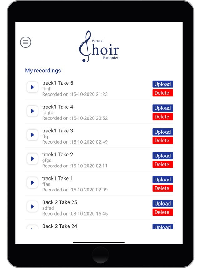 Virtual Choir Recorder On The App Store