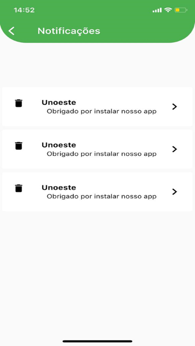 How to cancel & delete Aplicativo da Unoeste from iphone & ipad 3