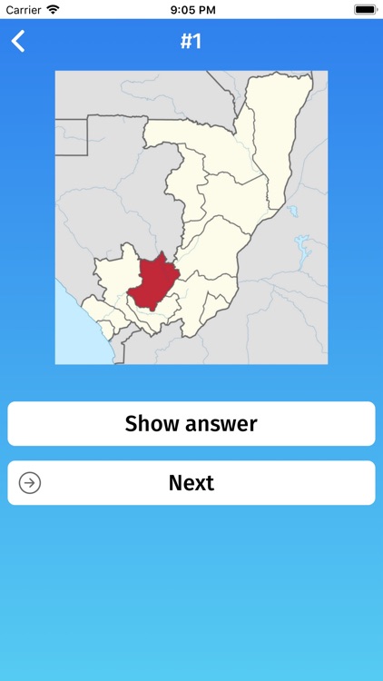 Congo: Regions Provinces Quiz screenshot-4
