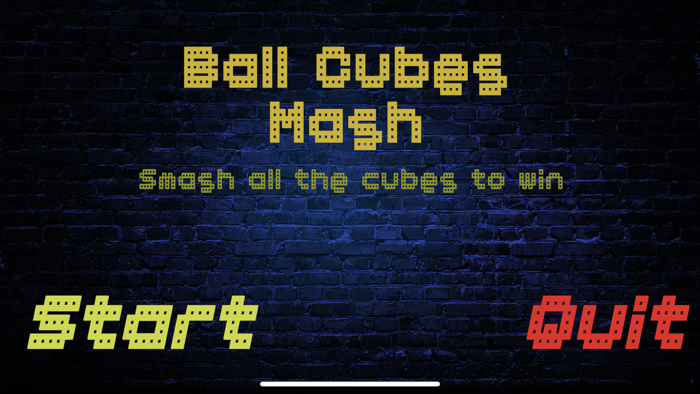 Ball Cubes Mash