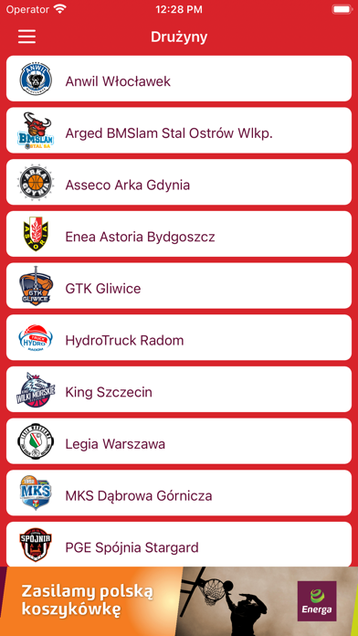 Energa Basket Liga screenshot 2