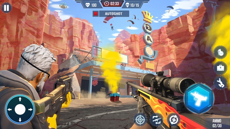 Critical Cover Action gun Game screenshot-4