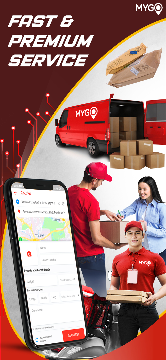 MYGO E-Hailing,Dispatch