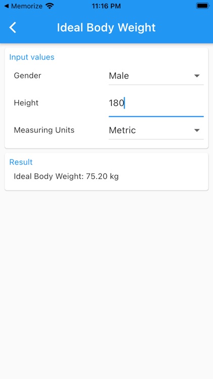 Body Health Calculator screenshot-3