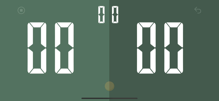 Scoreboard Table Tennis