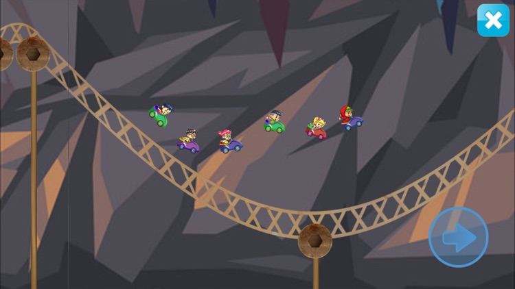 Roller coaster-cave