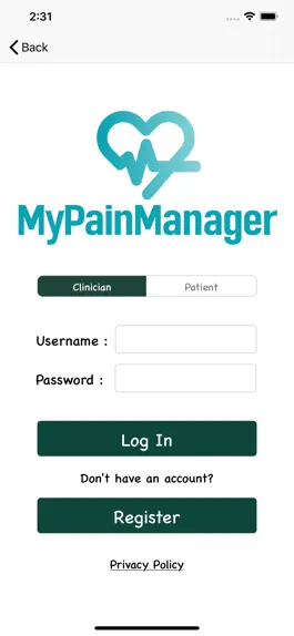 Game screenshot MyPainManager apk