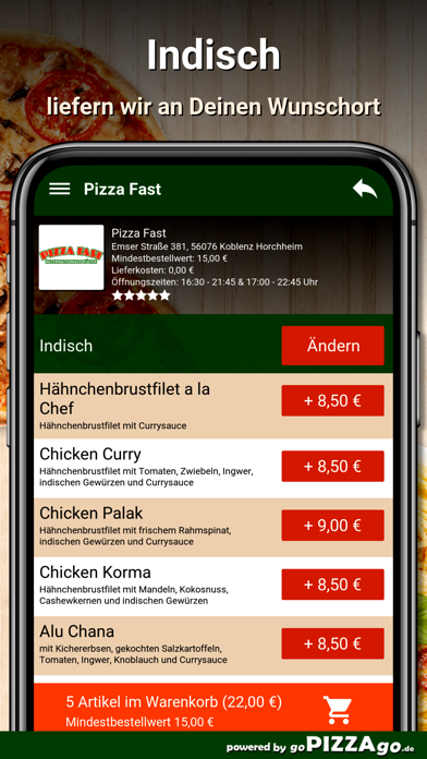 Pizza Fast Koblenz Horchheim screenshot 5