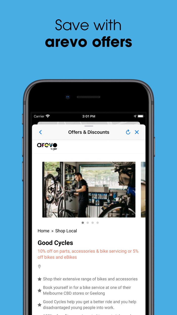 arevo - Journey Planner