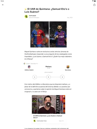Imágen 7 OneFootball Noticias de Fútbol iphone