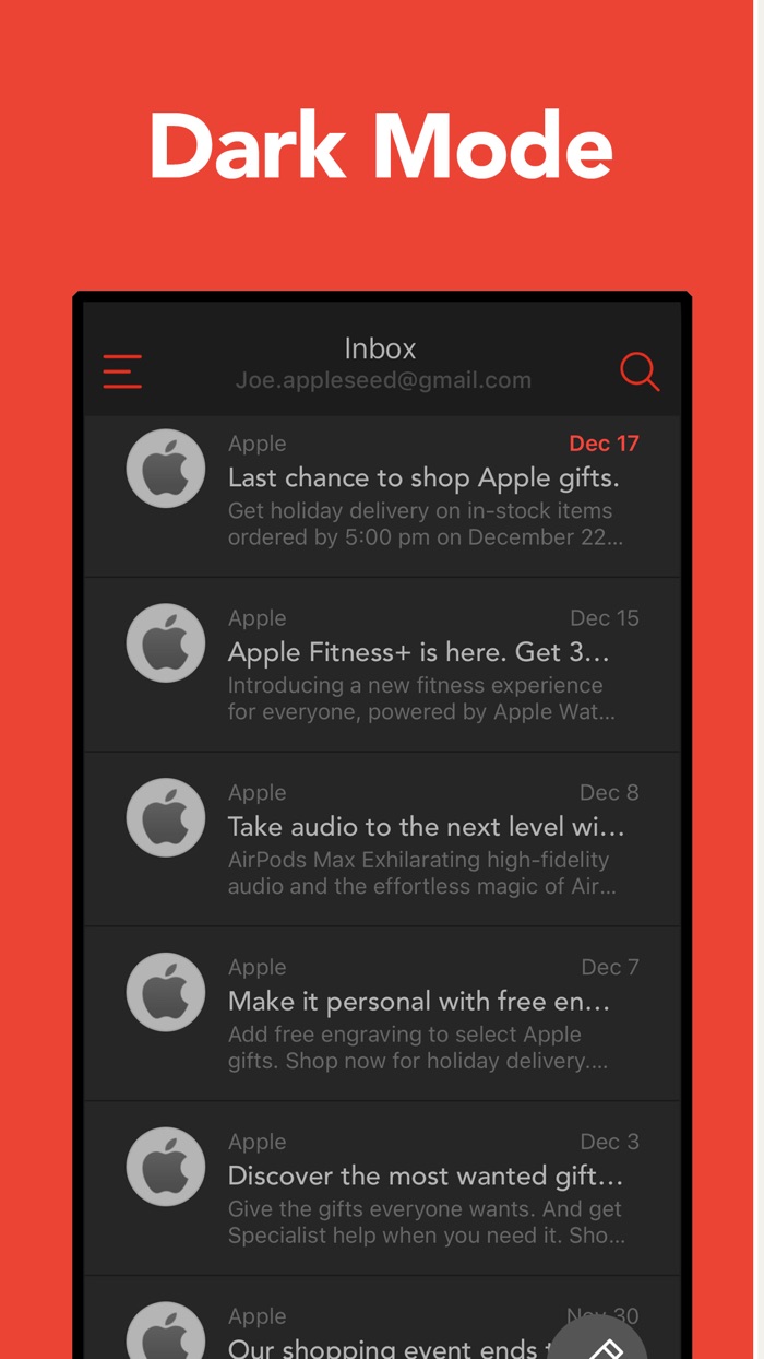 Email app - Airmail Zero