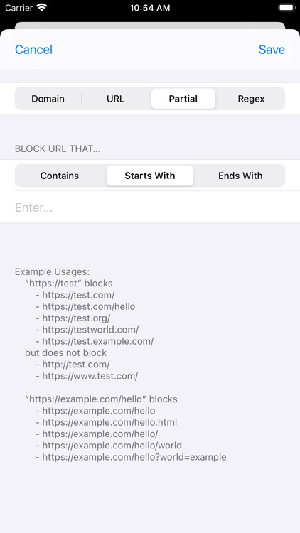 Domain & URL Blocker screenshot-4