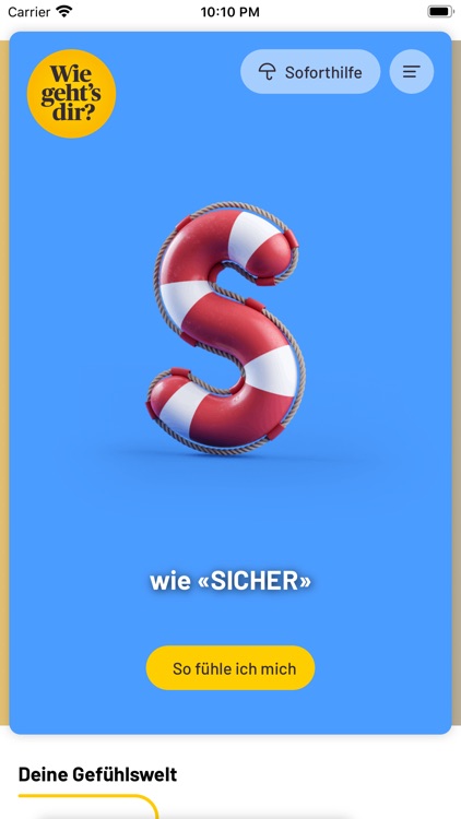 Wie geht's dir?