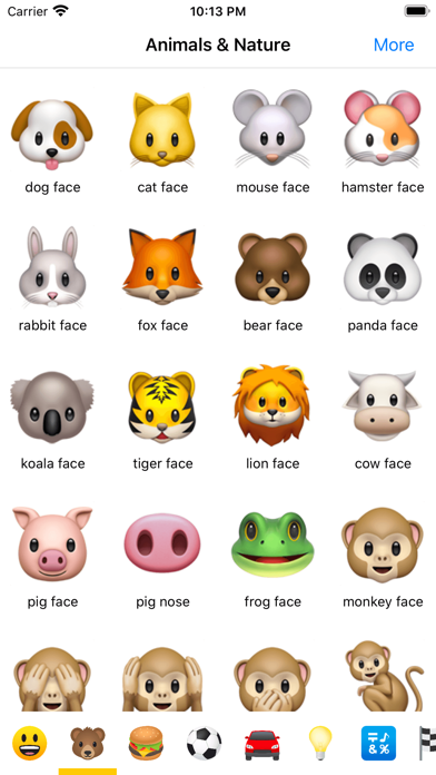 Havslug kolbøtte Smag Emoji Meanings Dictionary List | iPhone iPad Apps! Appsuke!
