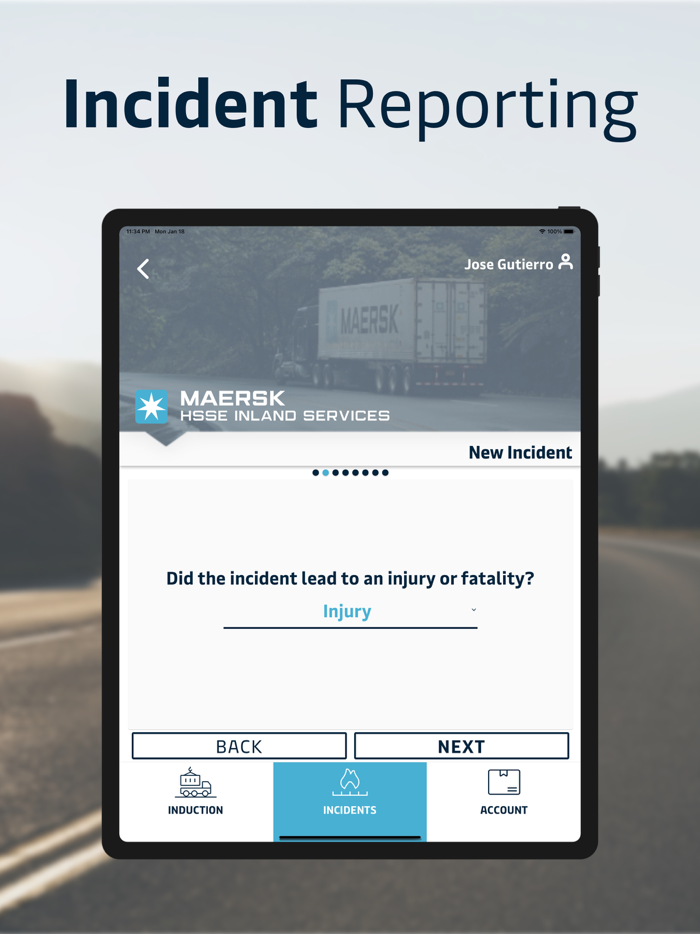 HSSE Maersk Landside Services