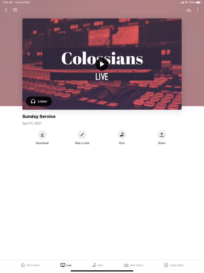 Riverview Calvary Chapel