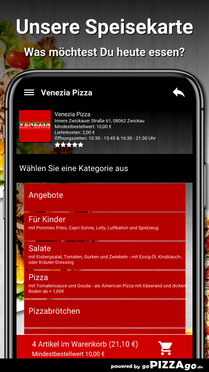 Venezia Pizza Zwickau
