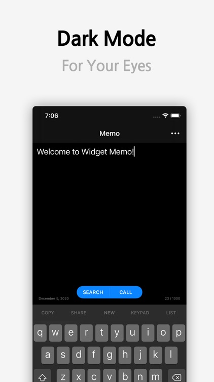 Widget Memo - for quick memo