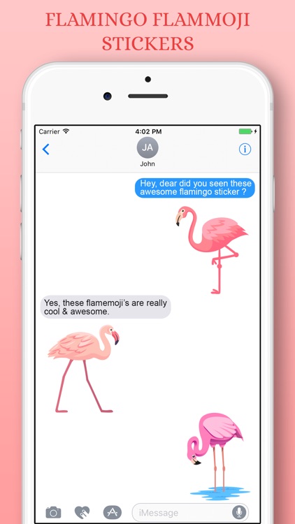 Flamingo FlamMoji Stickers screenshot-2