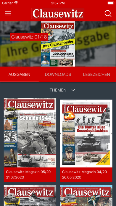 Clausewitz Magazin screenshot 2