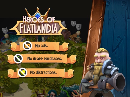 Heroes of Flatlandia Screenshots
