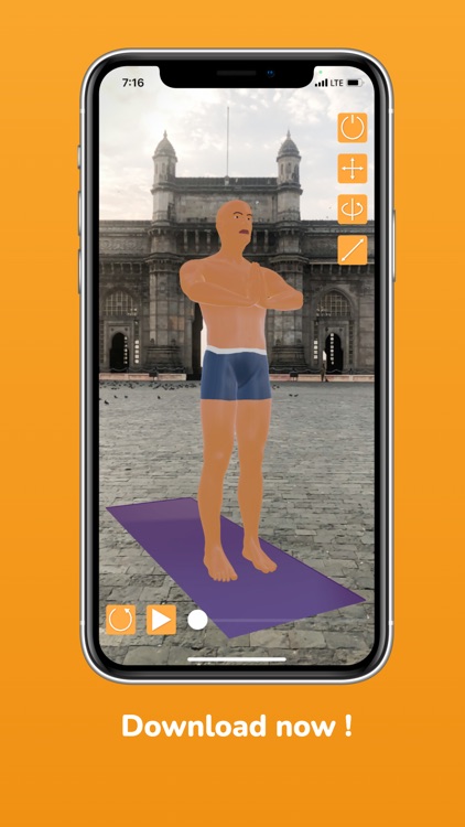 SuryaNamaskAR in AR screenshot-4