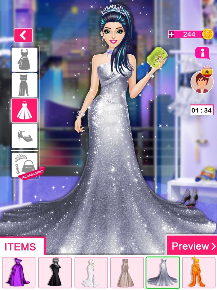 Model Fashion Dress Up Stylist