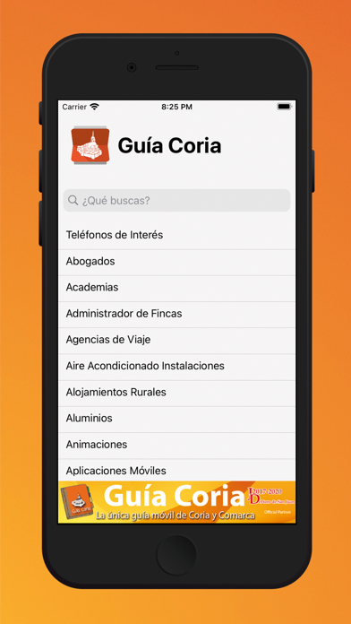 How to cancel & delete Guía Coria from iphone & ipad 1