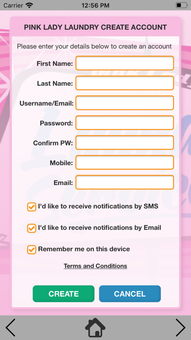 How to cancel & delete Pink Lady Laundry Services from iphone & ipad 3