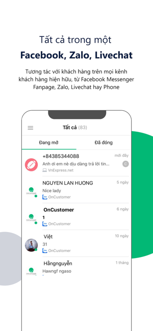 OnCustomer - Giao tiếp đa kênh(圖2)-速報App