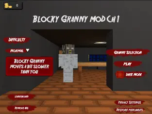 Image 1 Blocky Granny Mod Chapter iphone