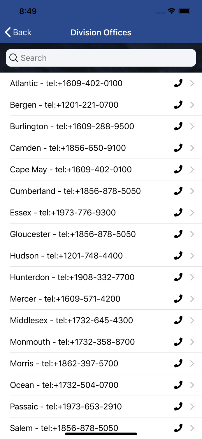 New Jersey Municipal Courts