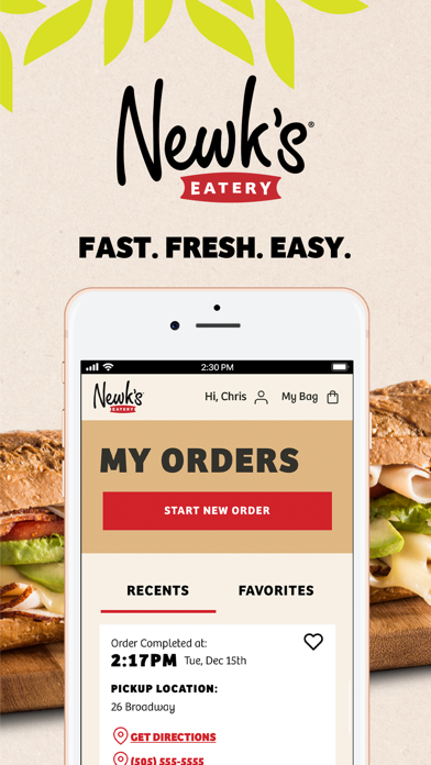 How to cancel & delete Newk's Eatery Ordering from iphone & ipad 1