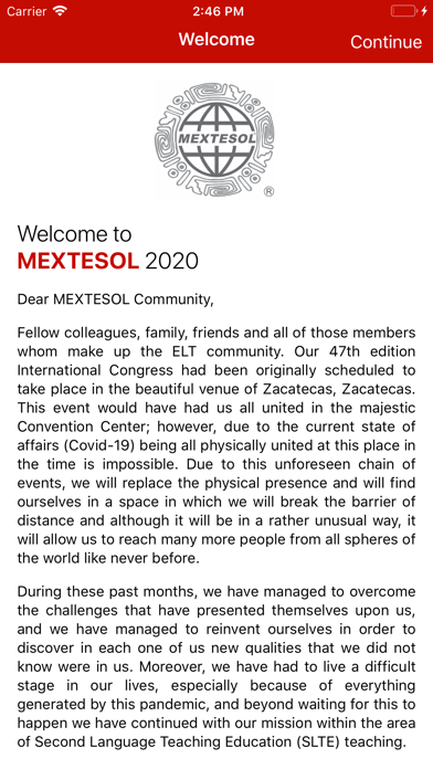 How to cancel & delete MEXTESOL 2019 from iphone & ipad 2