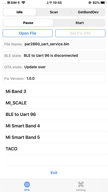 SMD286x BLE OTA