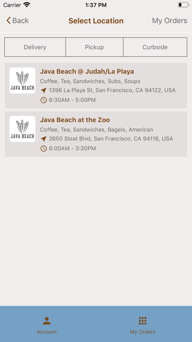 Java Beach screenshot 2