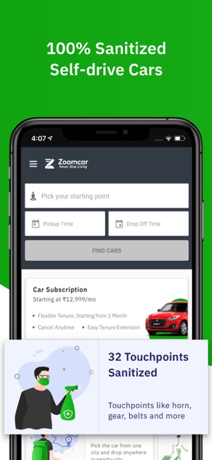 Zoomcar-Self drive Car rental(圖1)-速報App