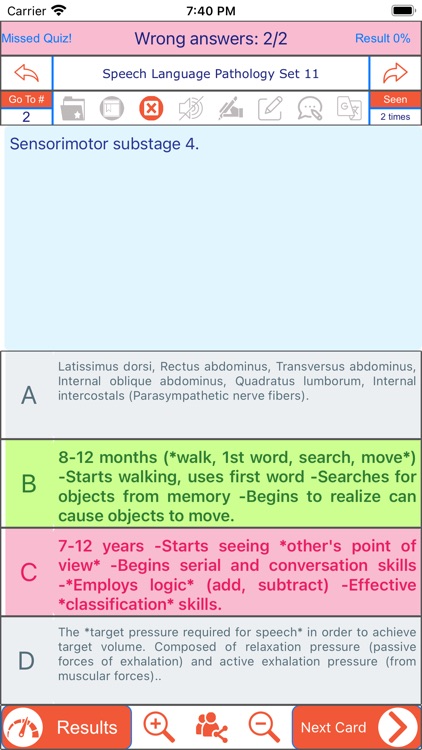 Praxis SLP Practice Test Q&A screenshot-5