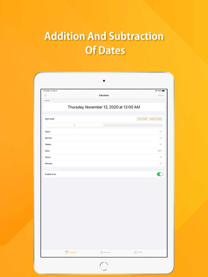 Calculator for Date and Time