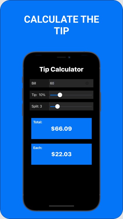 Tip Calculator Dollar screenshot-3